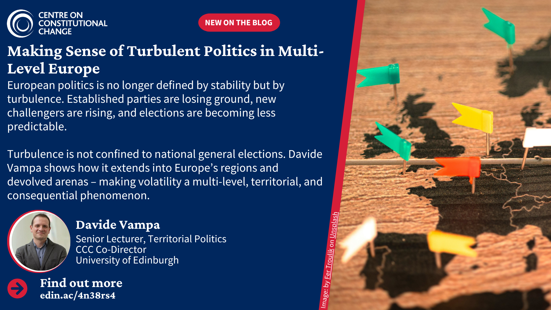 Blog poster of event