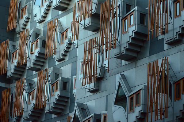 Exterior of Scottish Parliament