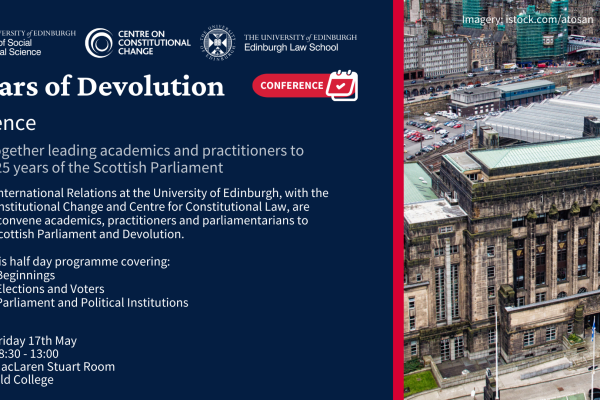 An Image of Saint Andrew's House, Edinburgh, along with information on the conference which is listed in the main article. 