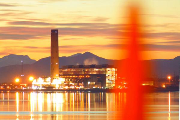 Longannet by twilight
